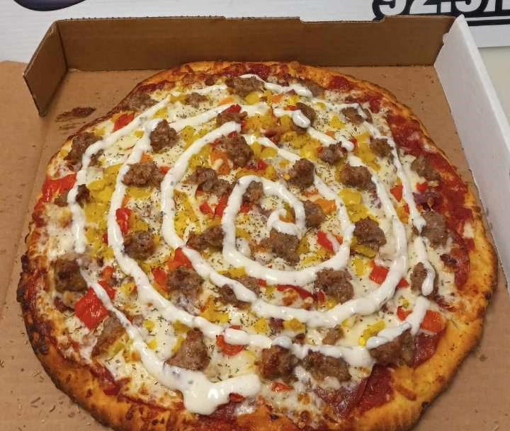 Energy Efficient Replacements Crazy Train pizza