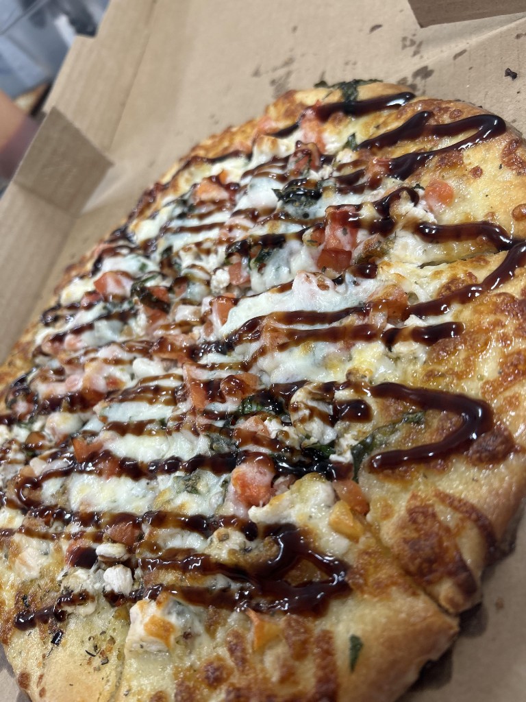 SPENCER SOFT WATER Chicken Bruschetta Pizza